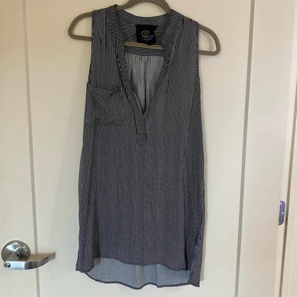 Planet Blue Striped Dress